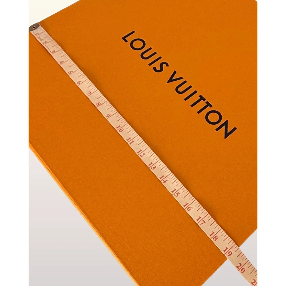 Louis Vuitton Large Magnetic Collapsible Storage Box Orange Neverfull 18x15x6